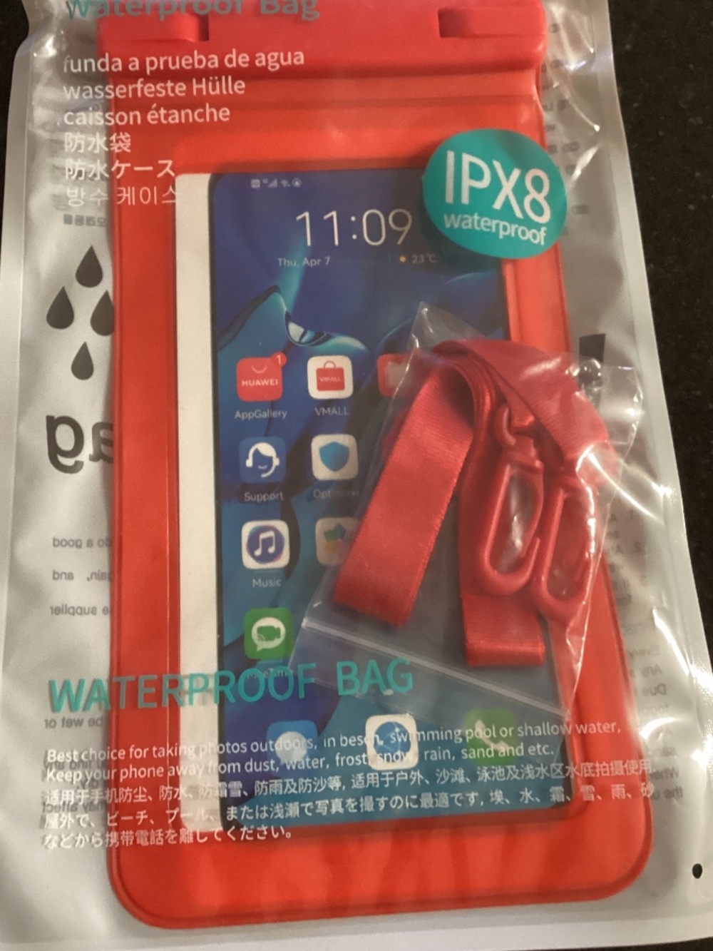 Waterproof phone bag